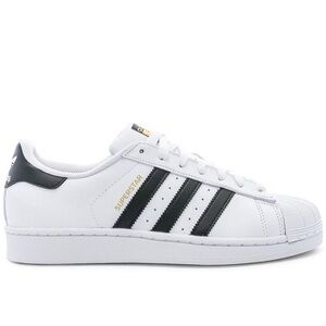 Adidas Original Superstar Foundation in White & Black Sz 8.5